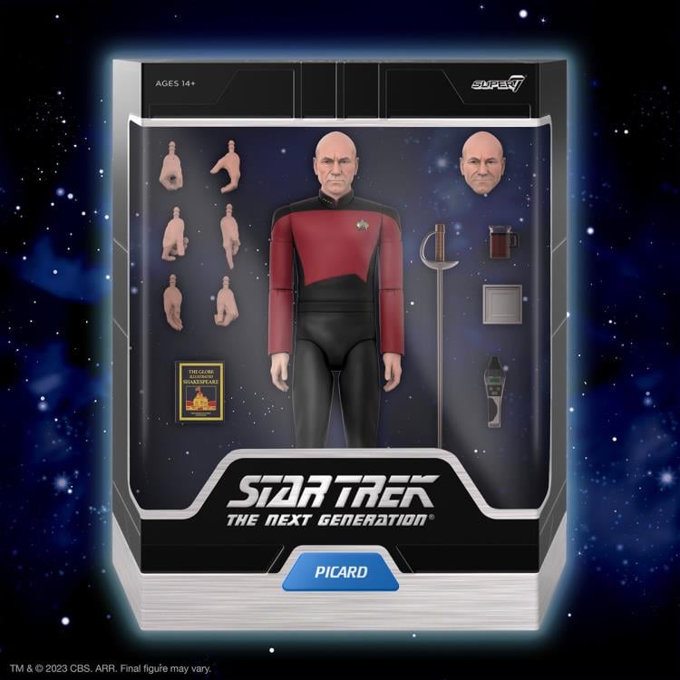 Star Trek: The Next Generation ULTIMATES! Captain Picard Action Figure Gallery Image 4
