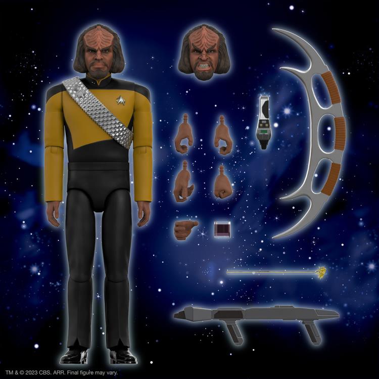 Star Trek: The Next Generation ULTIMATES! Worf Action Figure Gallery Image 3