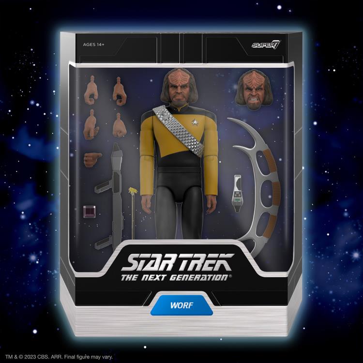 Star Trek: The Next Generation ULTIMATES! Worf Action Figure Gallery Image 4
