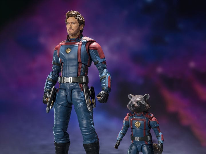 Guardians of the Galaxy Vol. 3 S.H.Figuarts Star-Lord & Rocket Raccoon Action Figure Gallery Image 1