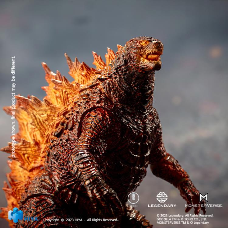 Godzilla: King of the Monsters Burning Godzilla Action Figure Gallery Image 8