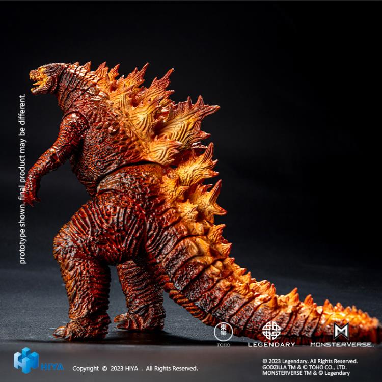 Godzilla: King of the Monsters Burning Godzilla Action Figure Gallery Image 7