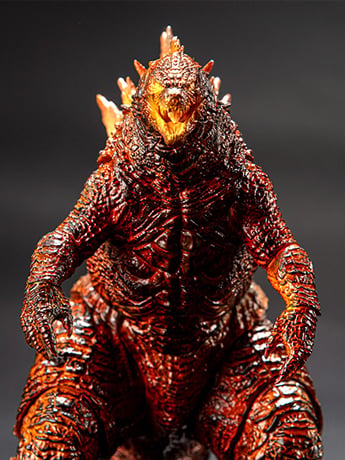 Godzilla: King of the Monsters Burning Godzilla Action Figure Gallery Image 2