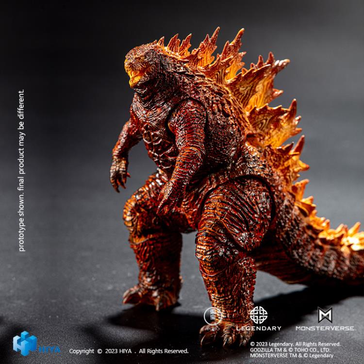 Godzilla: King of the Monsters Burning Godzilla Action Figure Gallery Image 5