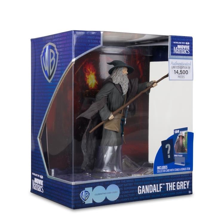 The Lord of the Rings: The Fellowship of the Ring Movie Maniacs Gandalf the Grey 6" Limited Edition Figure Gallery Image 12