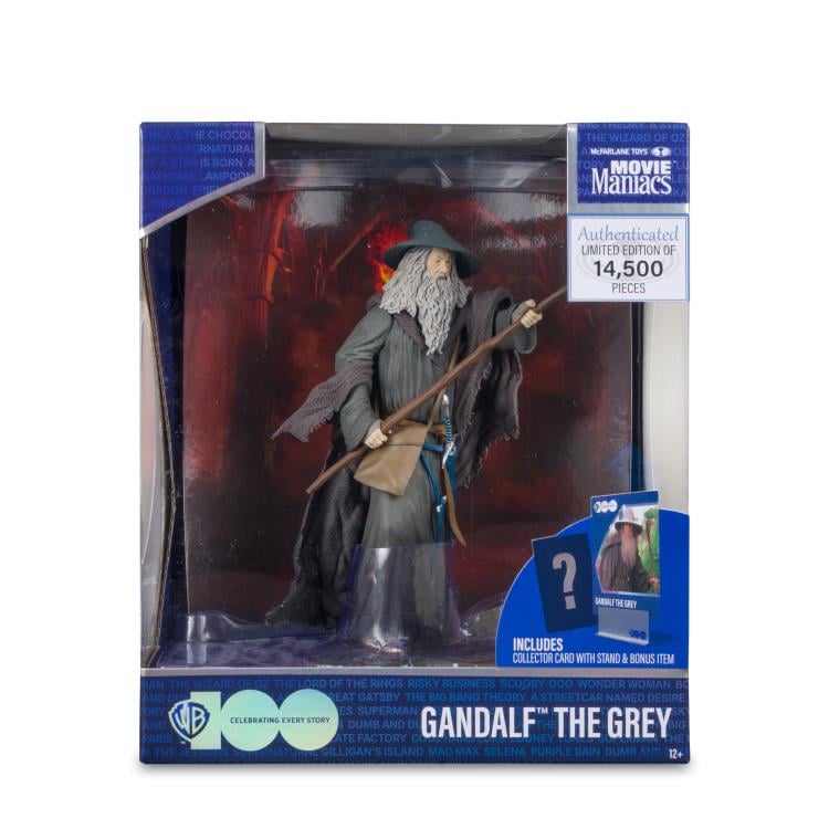 The Lord of the Rings: The Fellowship of the Ring Movie Maniacs Gandalf the Grey 6" Limited Edition Figure Gallery Image 11