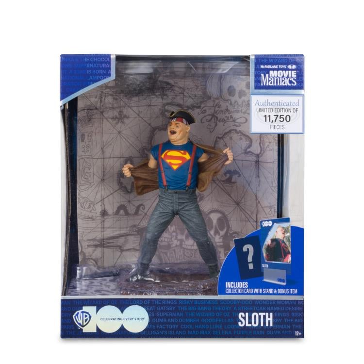 The Goonies Movie Maniacs Sloth 6" Limited Edition Figure Gallery Image 11