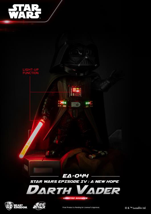 Star Wars: A New Hope Egg Attack EA-044 Darth Vader Limited Edition Statue Gallery Image 9