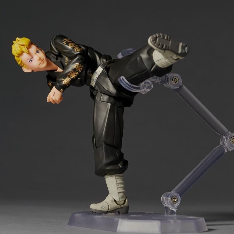 Tokyo Revengers Amazing Yamaguchi Revoltech NR014 Takemichi Hanagaki Action Figure Gallery Image 5