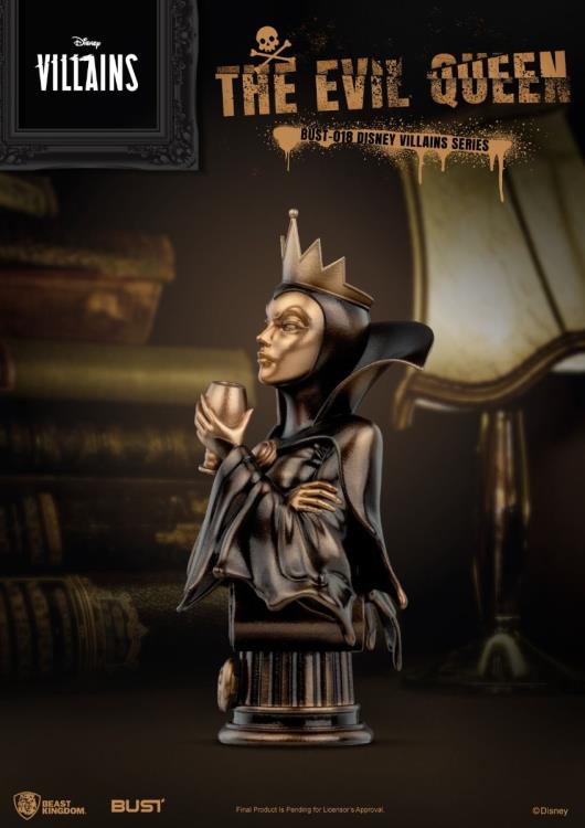 Snow White and the Seven Dwarfs Disney Villains Series 018 Evil Queen Bust Gallery Image 5