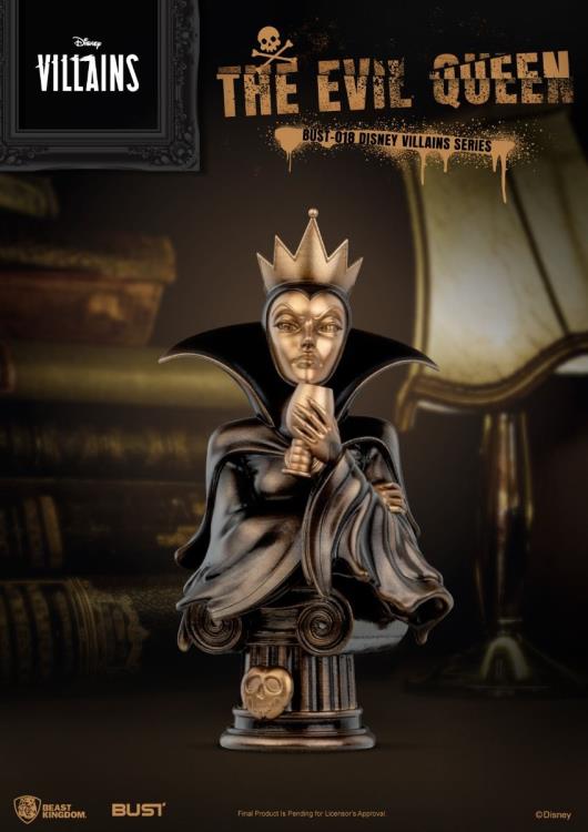 Snow White and the Seven Dwarfs Disney Villains Series 018 Evil Queen Bust Gallery Image 4