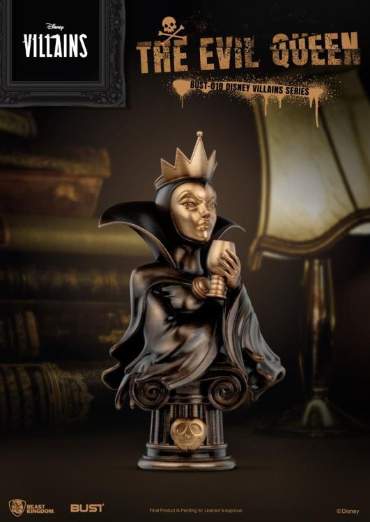 Snow White and the Seven Dwarfs Disney Villains Series 018 Evil Queen Bust Gallery Image 3