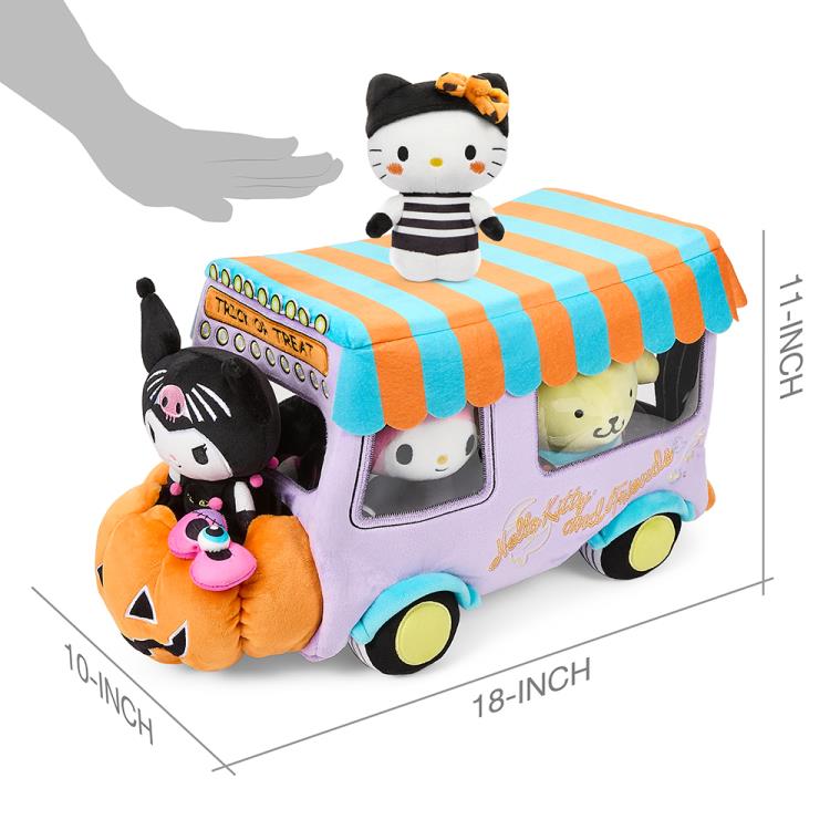 Hello Kitty and Friends Halloween Food Truck Limited Edition Interactive Plush Set Gallery Image 11