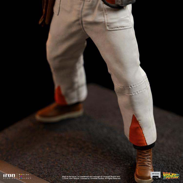 Back to the Future Doc Brown 1/10 Art Scale Limited Edition Statue Gallery Image 16
