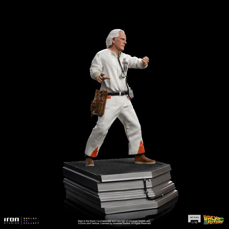 Back to the Future Doc Brown 1/10 Art Scale Limited Edition Statue Gallery Image 8