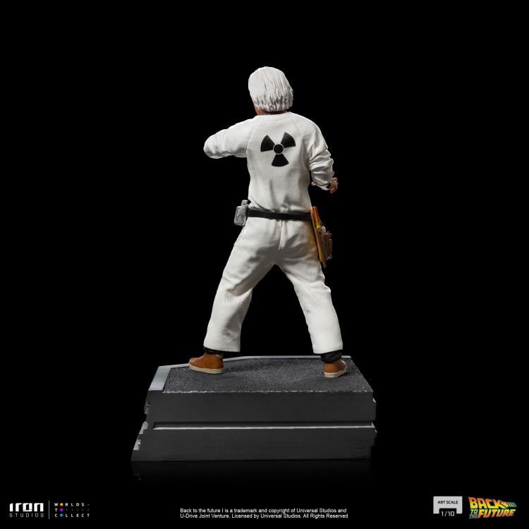 Back to the Future Doc Brown 1/10 Art Scale Limited Edition Statue Gallery Image 7