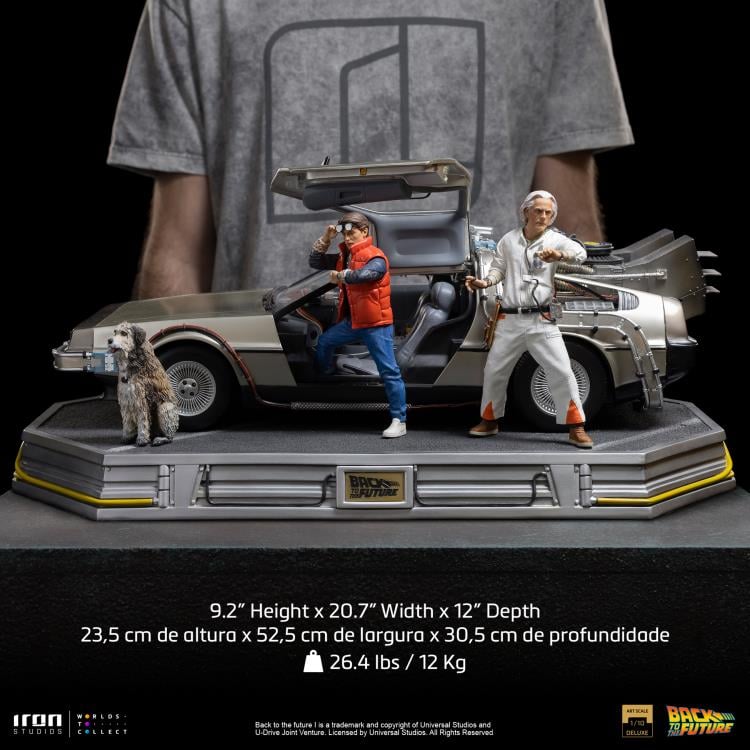 Back to the Future DeLorean (Full Set) 1/10 Art Scale Limited