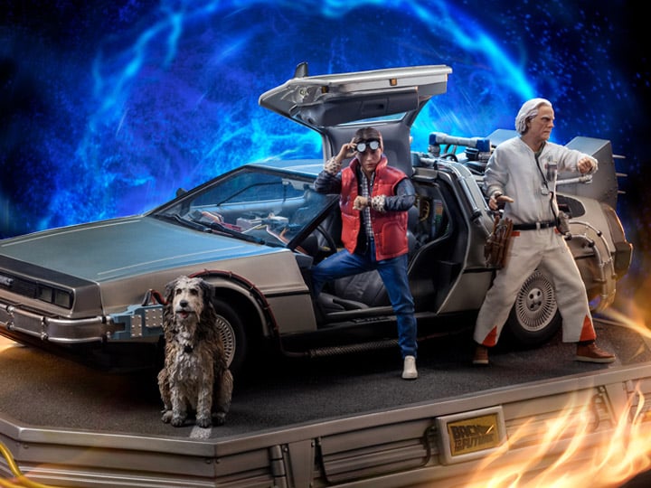 Back to the Future DeLorean (Full Set) 1/10 Art Scale Limited