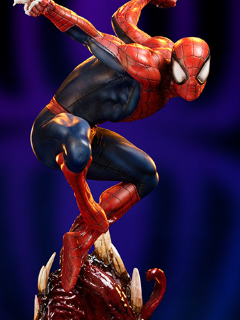 Marvel Spider-Man vs Villains Spider-Man 1/10 Deluxe Art Scale Limited Edition Statue Gallery Image 2