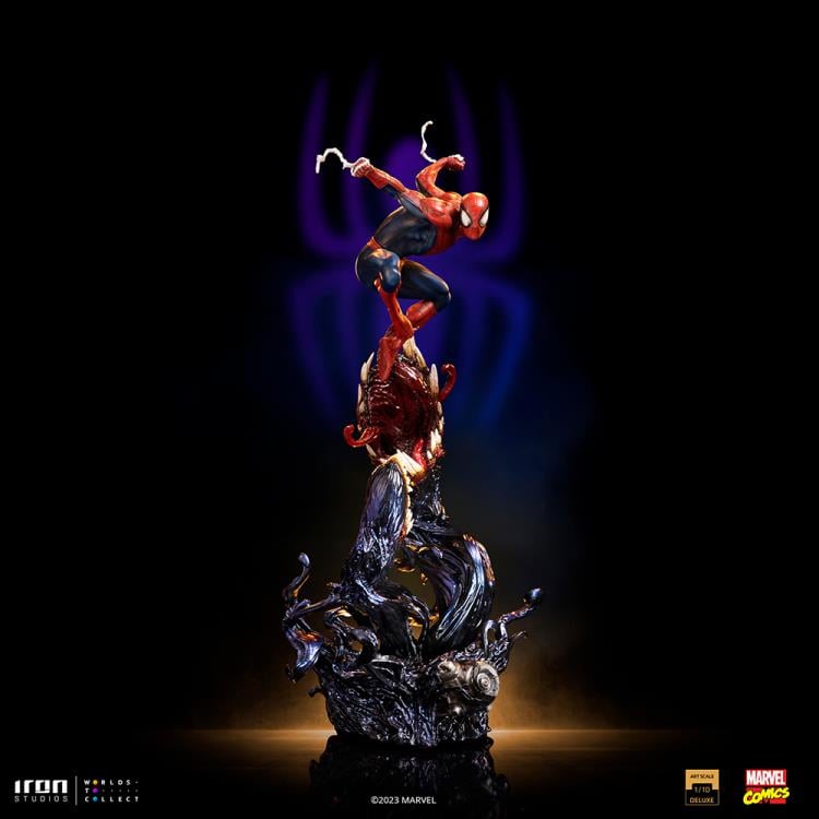 Marvel Spider-Man vs Villains Spider-Man 1/10 Deluxe Art Scale Limited Edition Statue Gallery Image 3