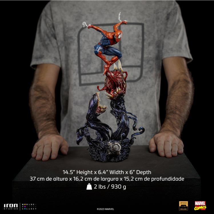 Marvel Spider-Man vs Villains Spider-Man 1/10 Deluxe Art Scale Limited Edition Statue Gallery Image 19