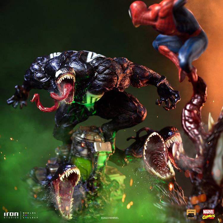 Marvel Spider-Man vs Villains Venom 1/10 Deluxe Art Scale Limited Edition Statue Gallery Image 15
