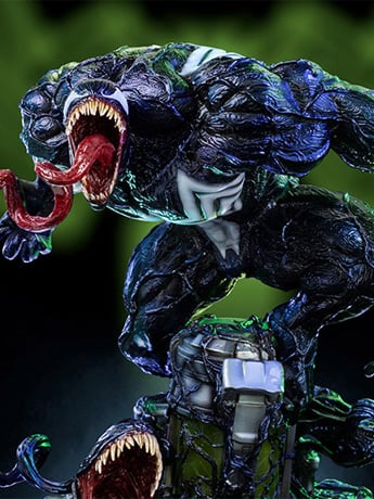 Marvel Spider-Man vs Villains Venom 1/10 Deluxe Art Scale Limited Edition Statue Gallery Image 2
