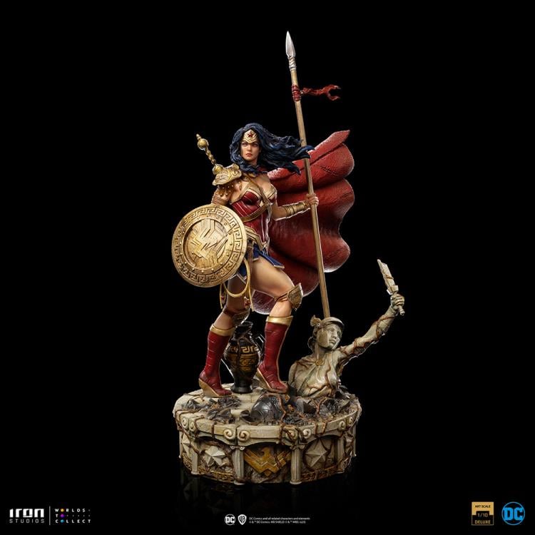 DC Comics Wonder Woman Unleashed 1/10 Deluxe Art Scale Limited Edition Statue Gallery Image 3