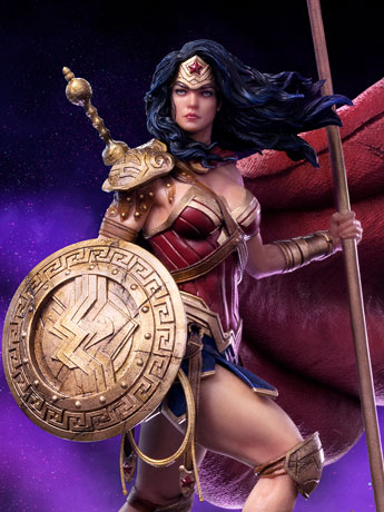 DC Comics Wonder Woman Unleashed 1/10 Deluxe Art Scale Limited Edition Statue Gallery Image 2