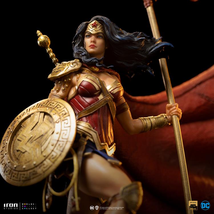 DC Comics Wonder Woman Unleashed 1/10 Deluxe Art Scale Limited Edition Statue Gallery Image 9