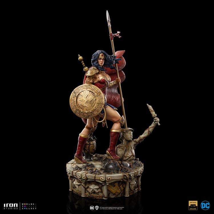 DC Comics Wonder Woman Unleashed 1/10 Deluxe Art Scale Limited Edition Statue Gallery Image 8