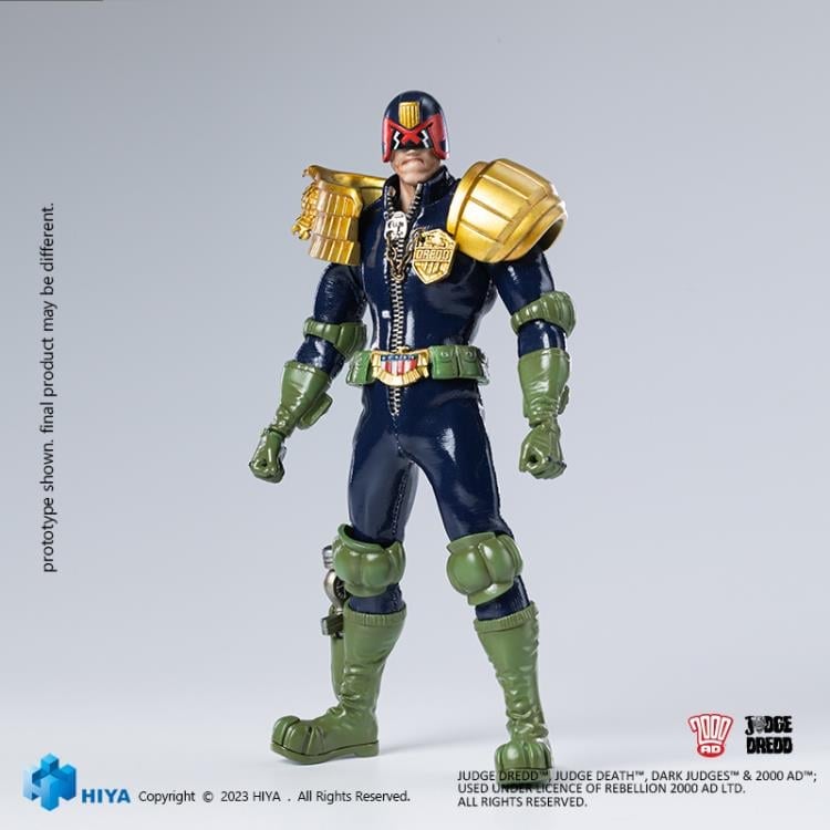 2000 AD Exquisite Super Series Judge Dredd 1/12 Scale PX Previews Exclusive Figure Gallery Image 3