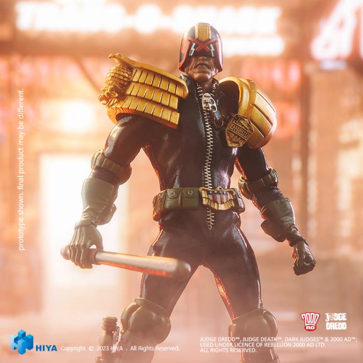 2000 AD Exquisite Super Series Judge Dredd 1/12 Scale PX Previews Exclusive Figure Gallery Image 11
