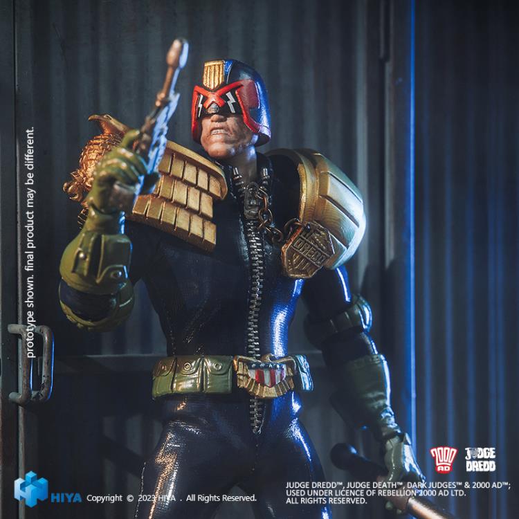 2000 AD Exquisite Super Series Judge Dredd 1/12 Scale PX Previews Exclusive Figure Gallery Image 18