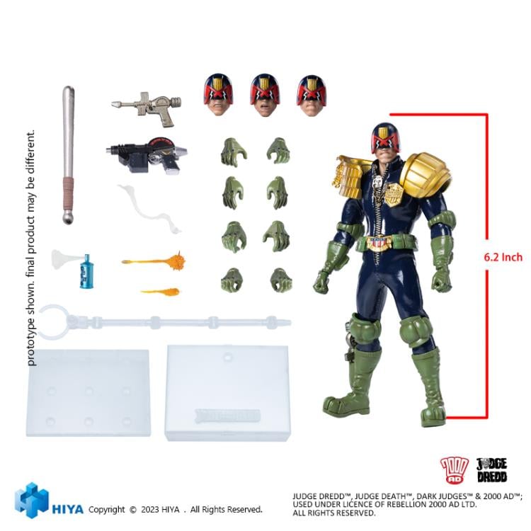 2000 AD Exquisite Super Series Judge Dredd 1/12 Scale PX Previews Exclusive Figure Gallery Image 19