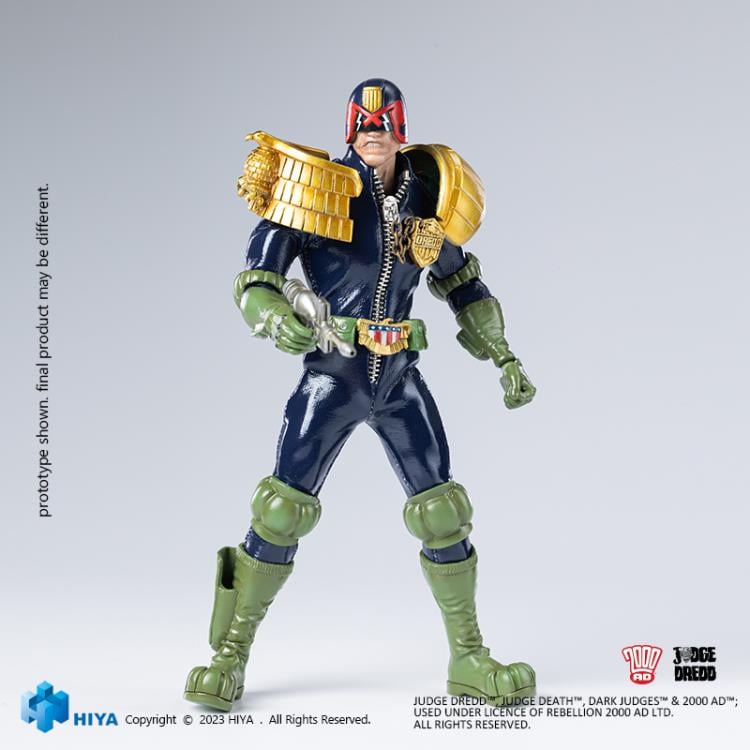 2000 AD Exquisite Super Series Judge Dredd 1/12 Scale PX Previews Exclusive Figure Gallery Image 4