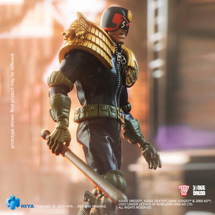 2000 AD Exquisite Super Series Judge Dredd 1/12 Scale PX Previews Exclusive Figure Gallery Image 13