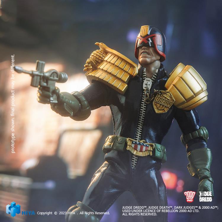 2000 AD Exquisite Super Series Judge Dredd 1/12 Scale PX Previews Exclusive Figure Gallery Image 17