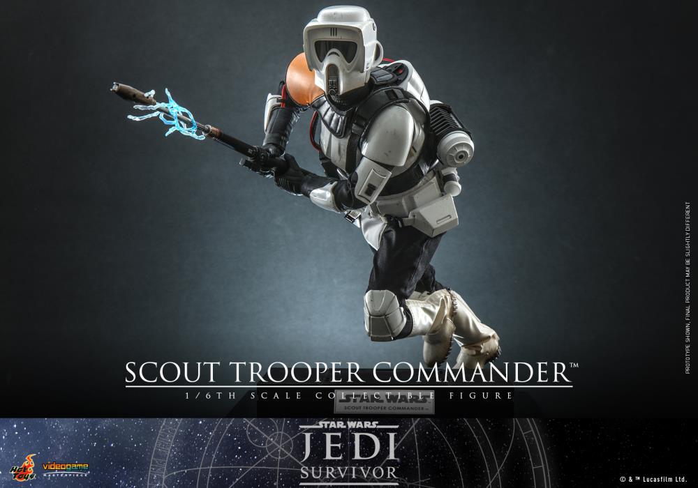 Star Wars Jedi: Survivor VGM53 Scout Trooper Commander 1/6th Scale Collectible Figure Gallery Image 16