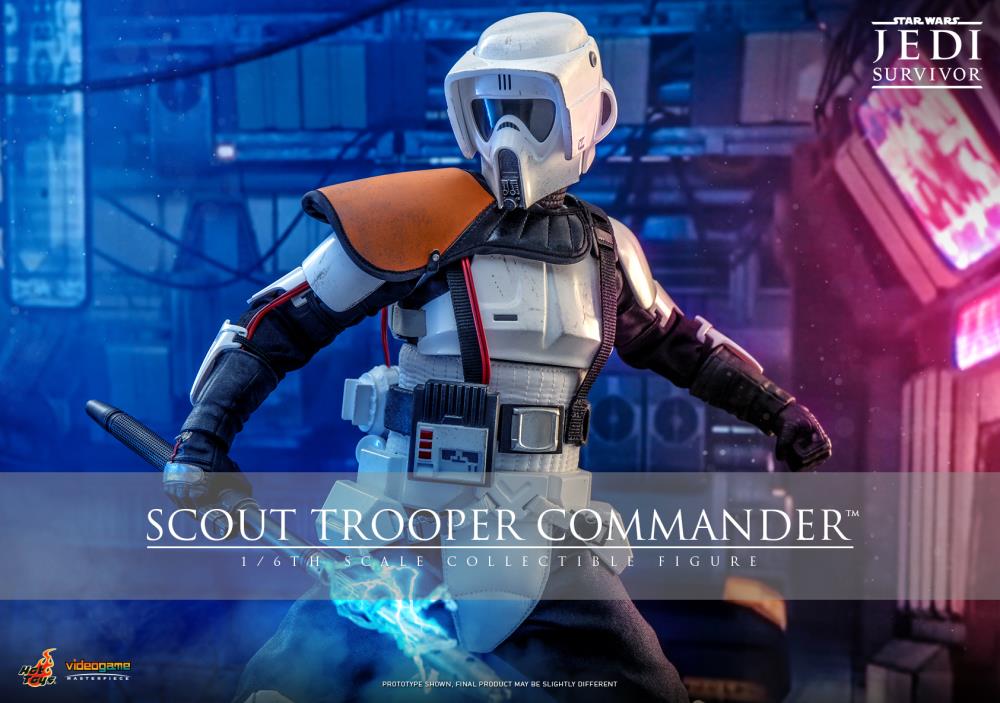 Star Wars Jedi: Survivor VGM53 Scout Trooper Commander 1/6th Scale Collectible Figure Gallery Image 3