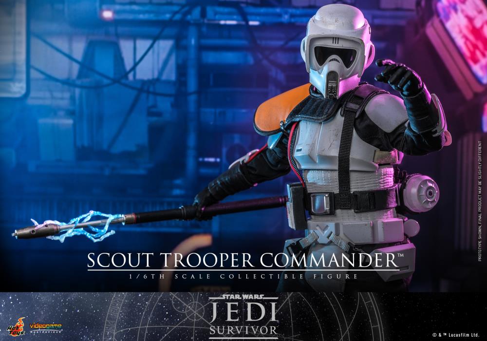 Star Wars Jedi: Survivor VGM53 Scout Trooper Commander 1/6th Scale Collectible Figure Gallery Image 12