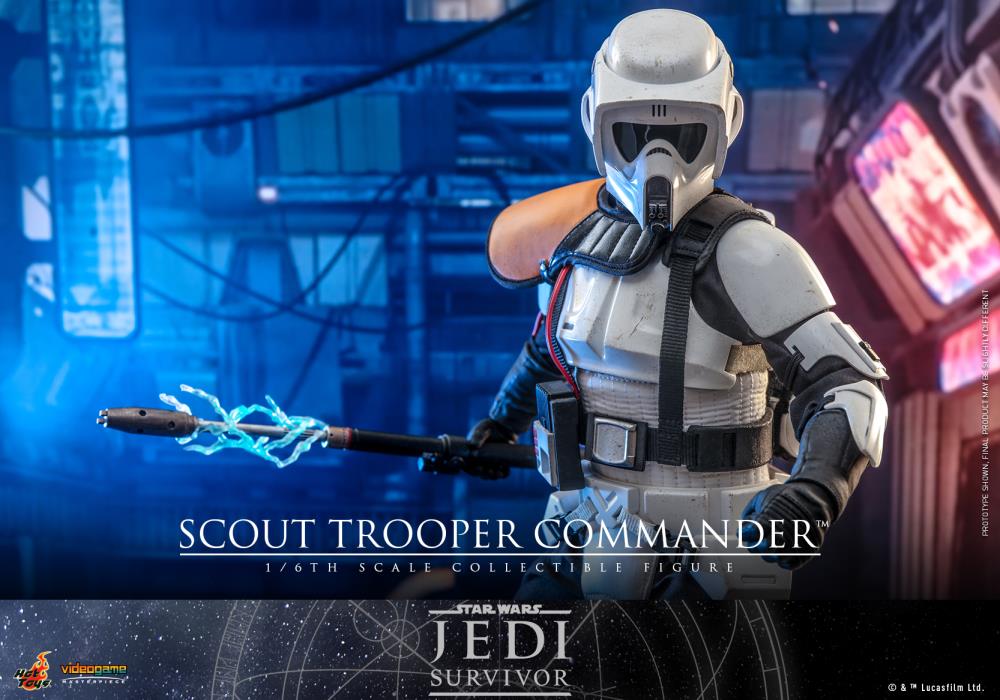 Star Wars Jedi: Survivor VGM53 Scout Trooper Commander 1/6th Scale Collectible Figure Gallery Image 13