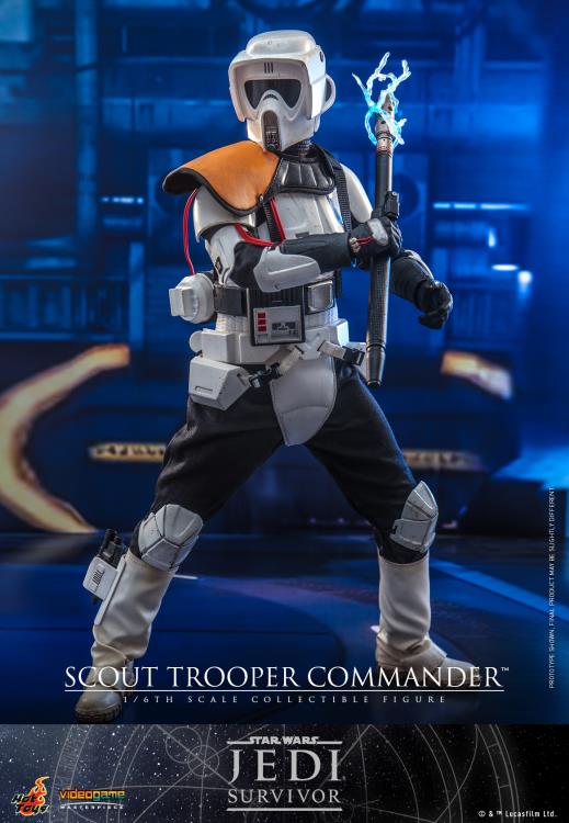 Star Wars Jedi: Survivor VGM53 Scout Trooper Commander 1/6th Scale Collectible Figure Gallery Image 9