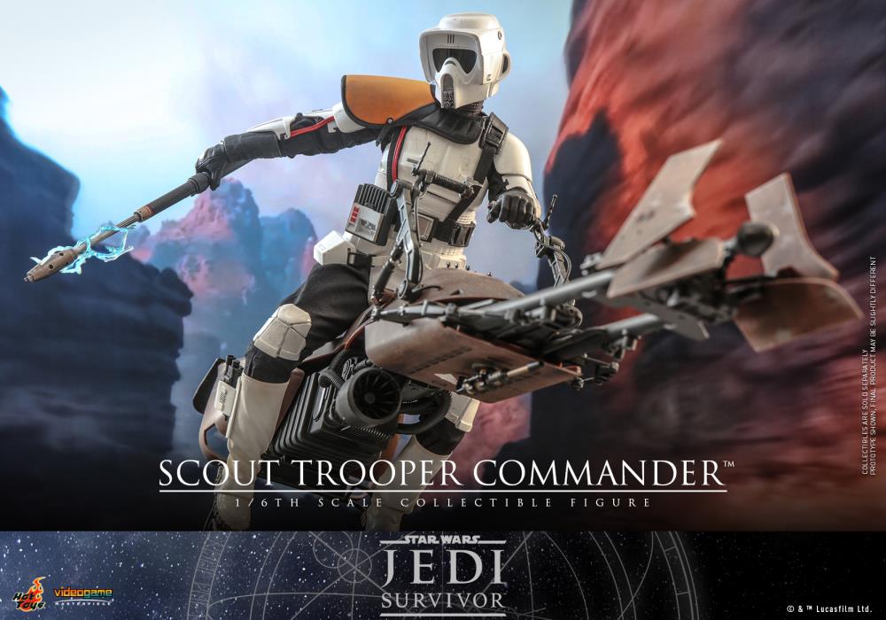 Star Wars Jedi: Survivor VGM53 Scout Trooper Commander 1/6th Scale Collectible Figure Gallery Image 14
