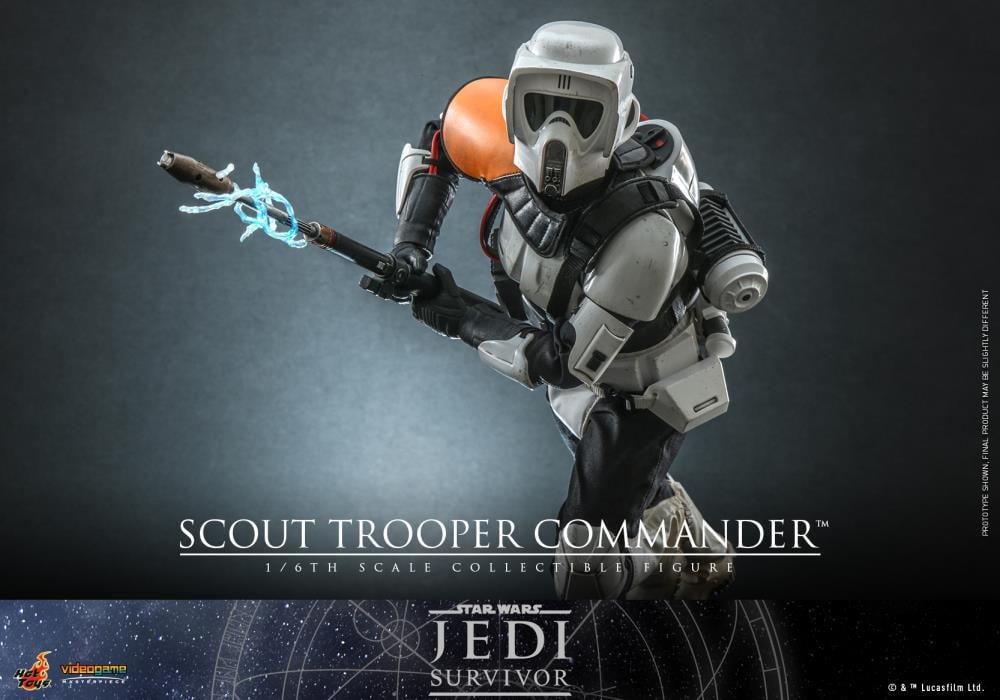 Star Wars Jedi: Survivor VGM53 Scout Trooper Commander 1/6th Scale Collectible Figure Gallery Image 17