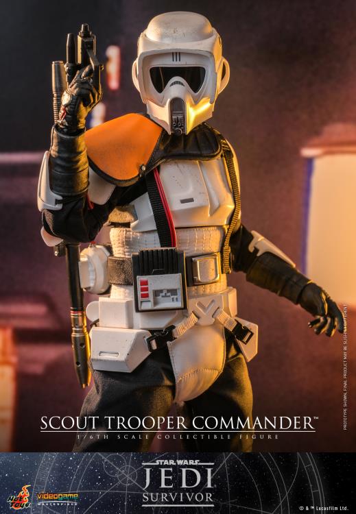 Star Wars Jedi: Survivor VGM53 Scout Trooper Commander 1/6th Scale Collectible Figure Gallery Image 5