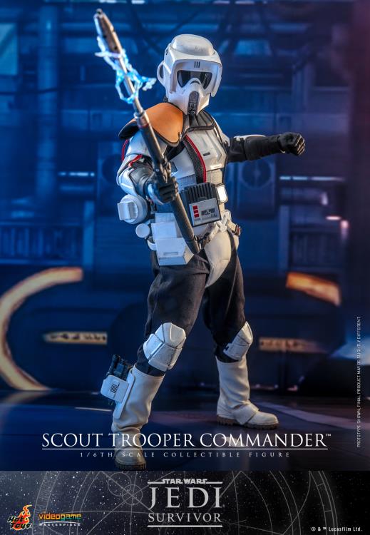 Star Wars Jedi: Survivor VGM53 Scout Trooper Commander 1/6th Scale Collectible Figure Gallery Image 10