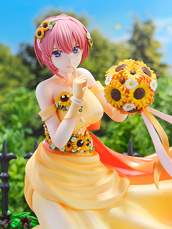 The Quintessential Quintuplets Ichika Nakano (Floral Dress Ver.) 1/7 Scale Shibuya Scramble Figure Gallery Image 2