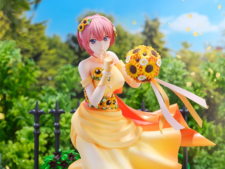 The Quintessential Quintuplets Ichika Nakano (Floral Dress Ver.) 1/7 Scale Shibuya Scramble Figure Gallery Image 1