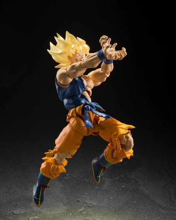 Dragon Ball Z S.H.Figuarts Super Saiyan Goku Event Exclusive Action Figure Gallery Image 9